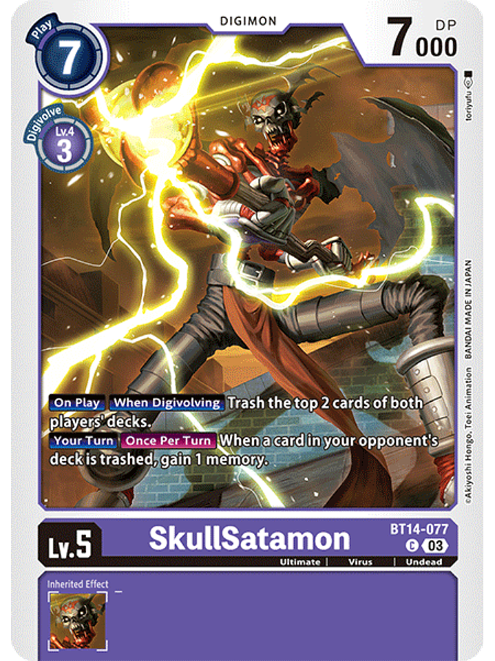 BT14-077 C SkullSatamon 1