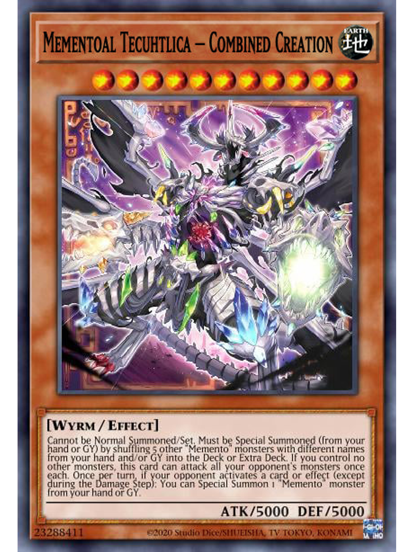 Mementoal Tecuhtlica - Combined Creation - VASM-EN001 - Collector's Rare 1st Edition 1