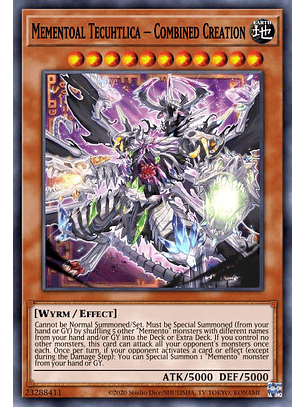 Mementoal Tecuhtlica - Combined Creation - VASM-EN001 - Collector's Rare 1st Edition