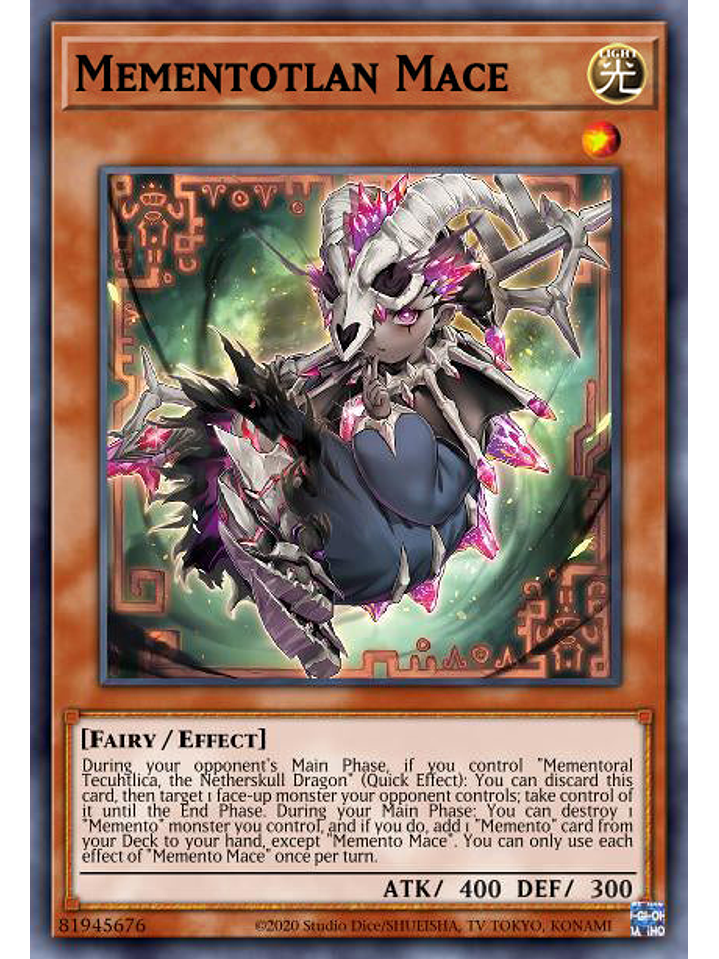 Mementotlan Mace - VASM-EN006 - Super Rare 1st Edition 1