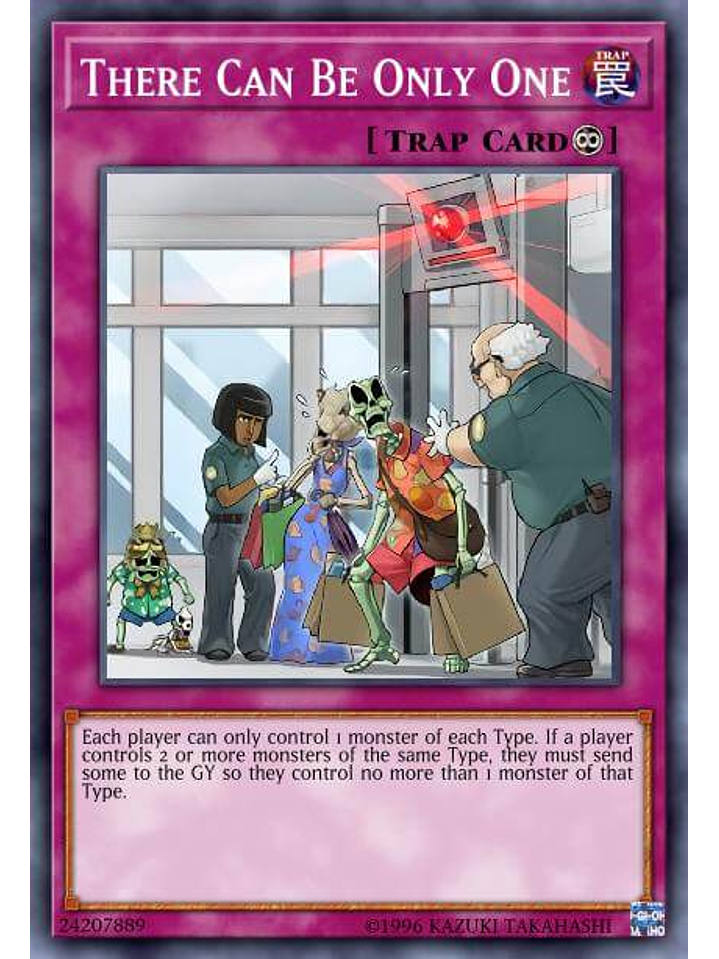 There Can Be Only One - VASM-EN015 - Rare 1st Edition 1