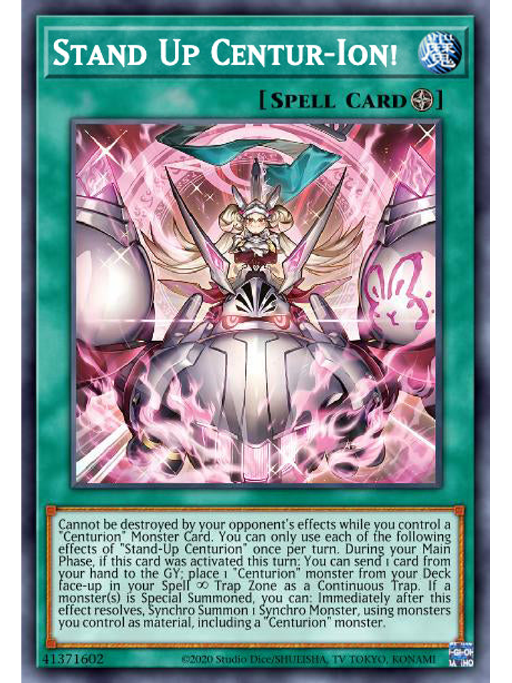 Stand Up Centur-Ion! - VASM-EN020 - Collector's Rare 1st Edition 1