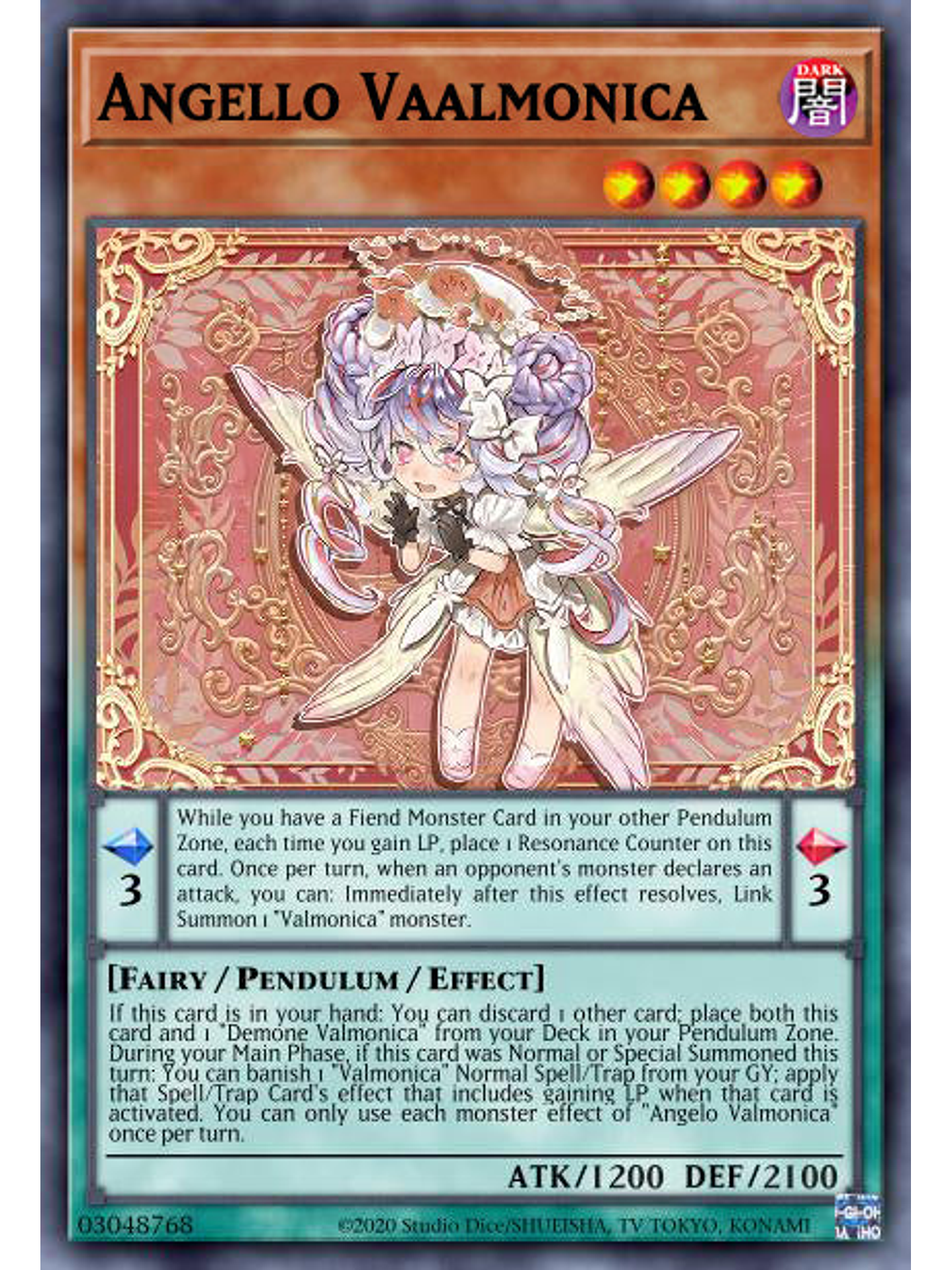 Angello Vaalmonica - VASM-EN031 - Super Rare 1st Edition 1