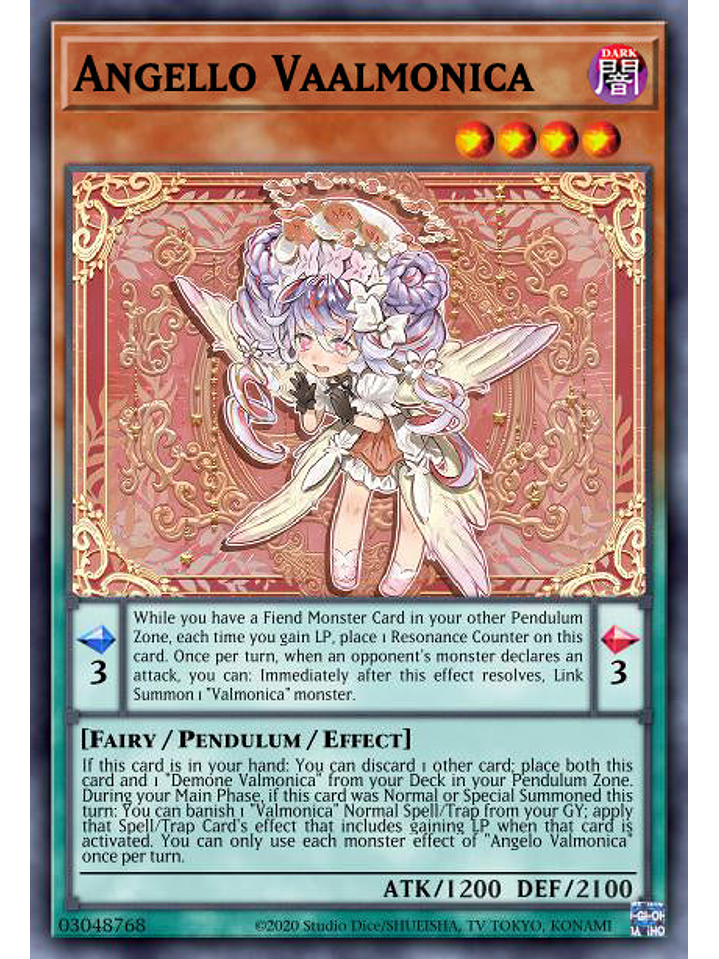 Angello Vaalmonica - VASM-EN031 - Collector's Rare 1st Edition 1