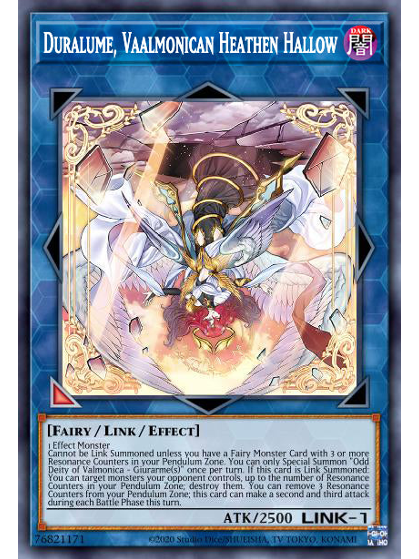 Duralume, Vaalmonican Heathen Hallow - VASM-EN033 - Super Rare 1st Edition 1