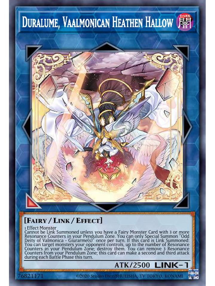 Duralume, Vaalmonican Heathen Hallow - VASM-EN033 - Super Rare 1st Edition 1