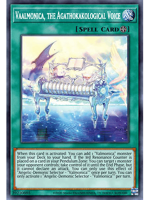 Vaalmonica, the Agathokakological Voice - VASM-EN035 - Ultra Rare 1st Edition