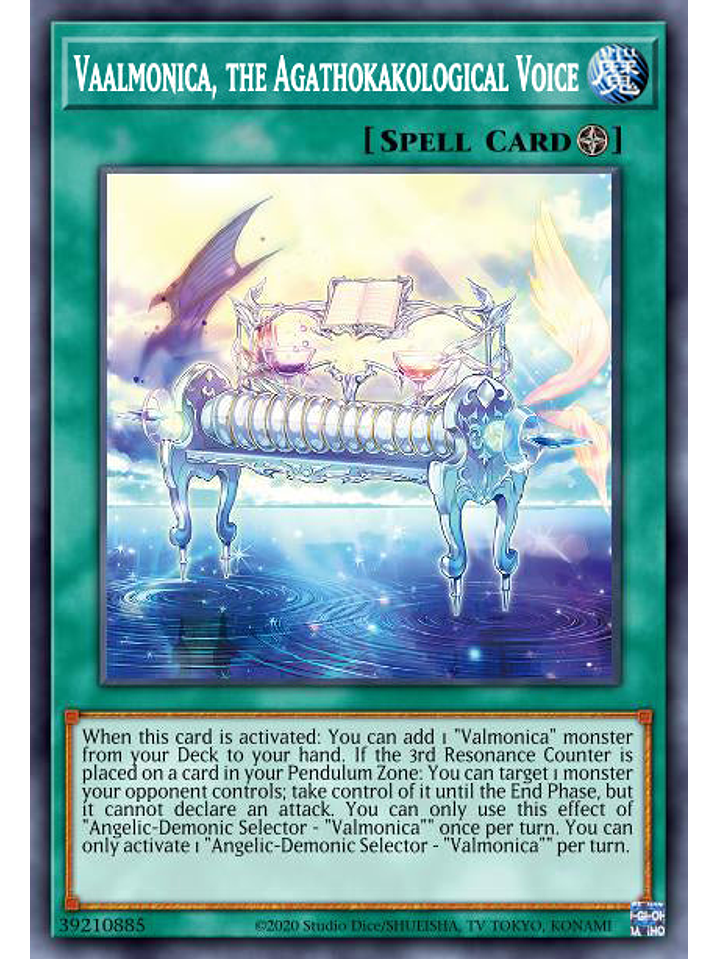 Vaalmonica, the Agathokakological Voice - VASM-EN035 - Collector's Rare 1st Edition 1