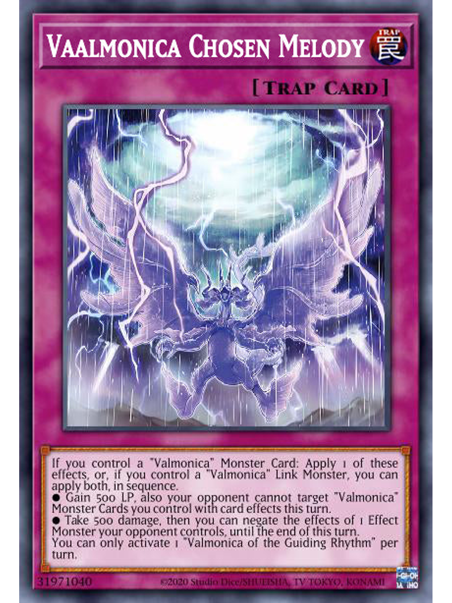 Vaalmonica Chosen Melody - VASM-EN040 - Super Rare 1st Edition 1