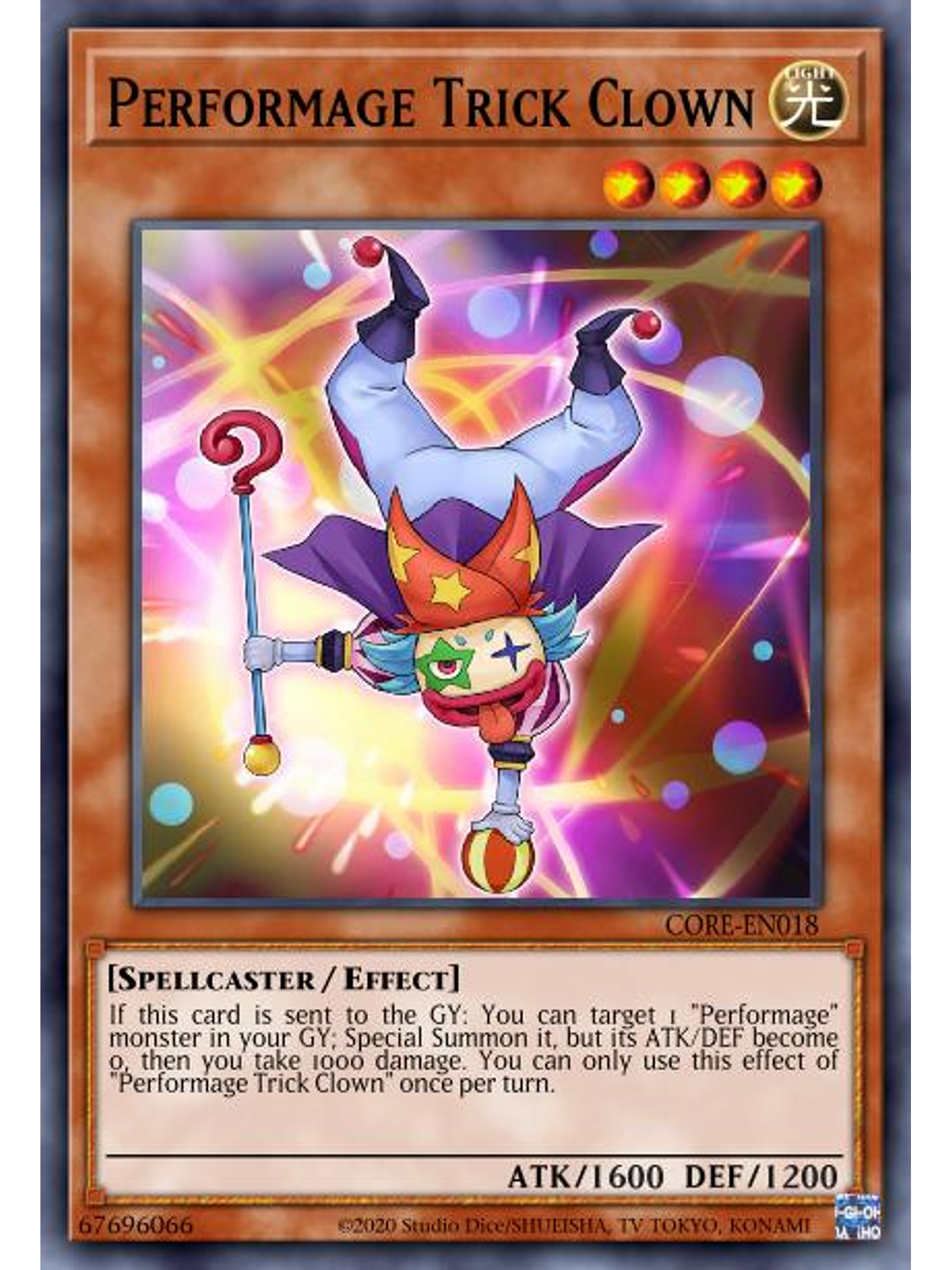 Performage Trick Clown - VASM-EN042 - Rare 1st Edition 1