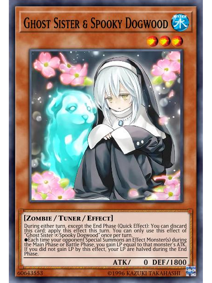 Ghost Sister & Spooky Dogwood - VASM-EN043 - Rare 1st Edition 1