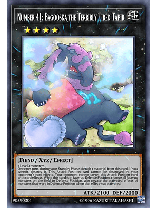 Number 41: Bagooska the Terribly Tired Tapir - VASM-EN044 - Rare 1st Edition