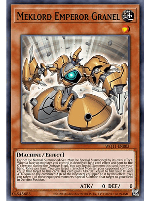 Meklord Emperor Granel - VASM-EN050 - Rare 1st Edition