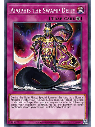 Apophis the Swamp Deity - VASM-EN060 - Rare 1st Edition