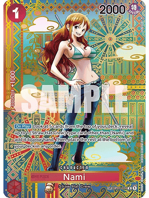 OP01-016 (Alternative Art) Nami (SP)