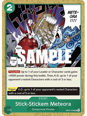 OP05-039 U Stick-Stickem Meteora