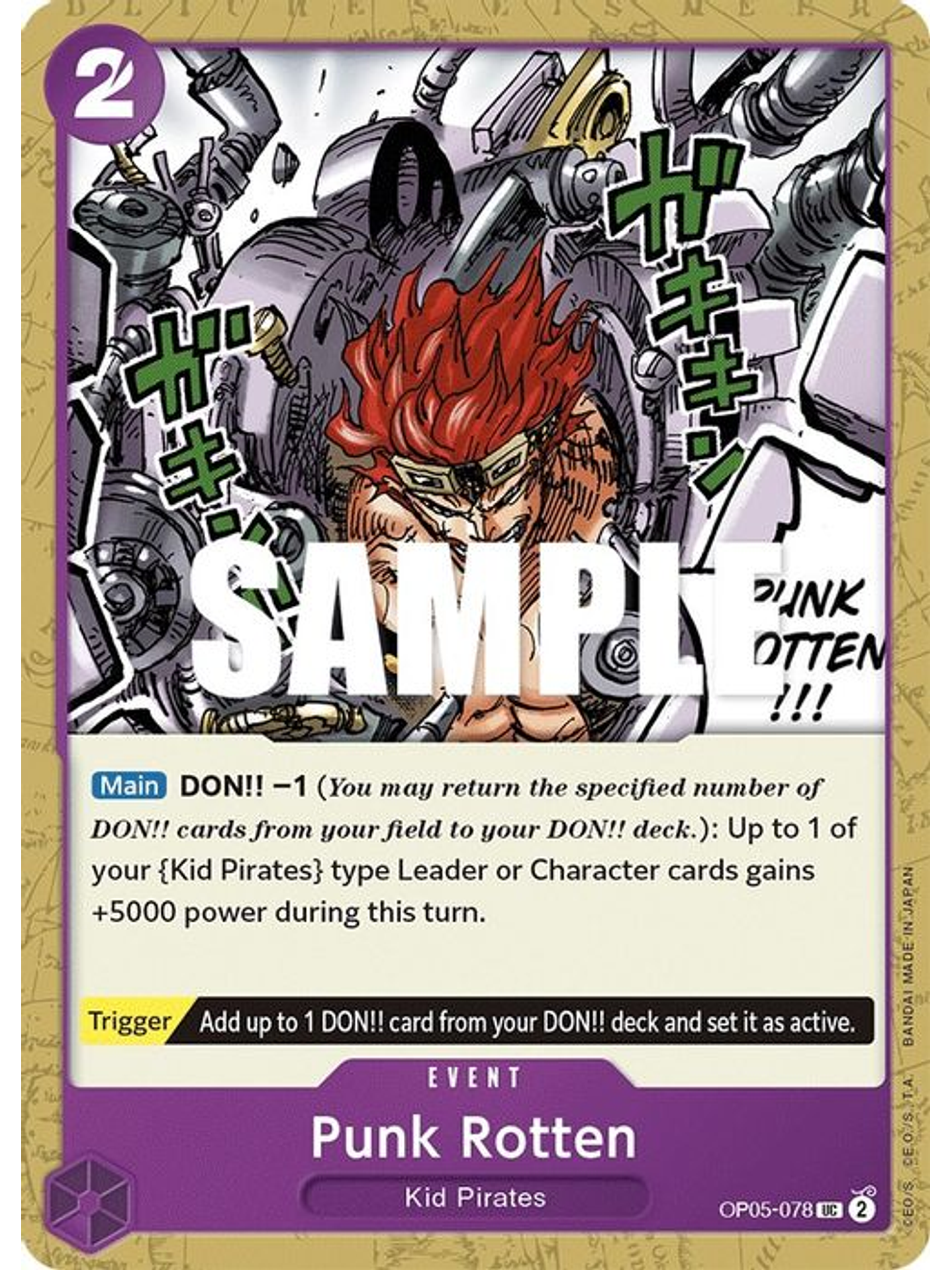 OP05-078 U Punk Rotten 1