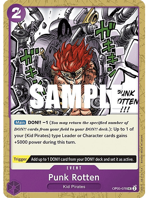 OP05-078 U Punk Rotten