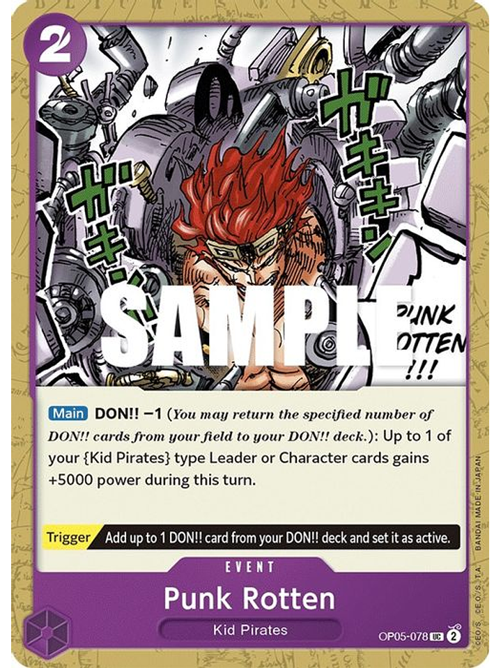 OP05-078 U Punk Rotten 1