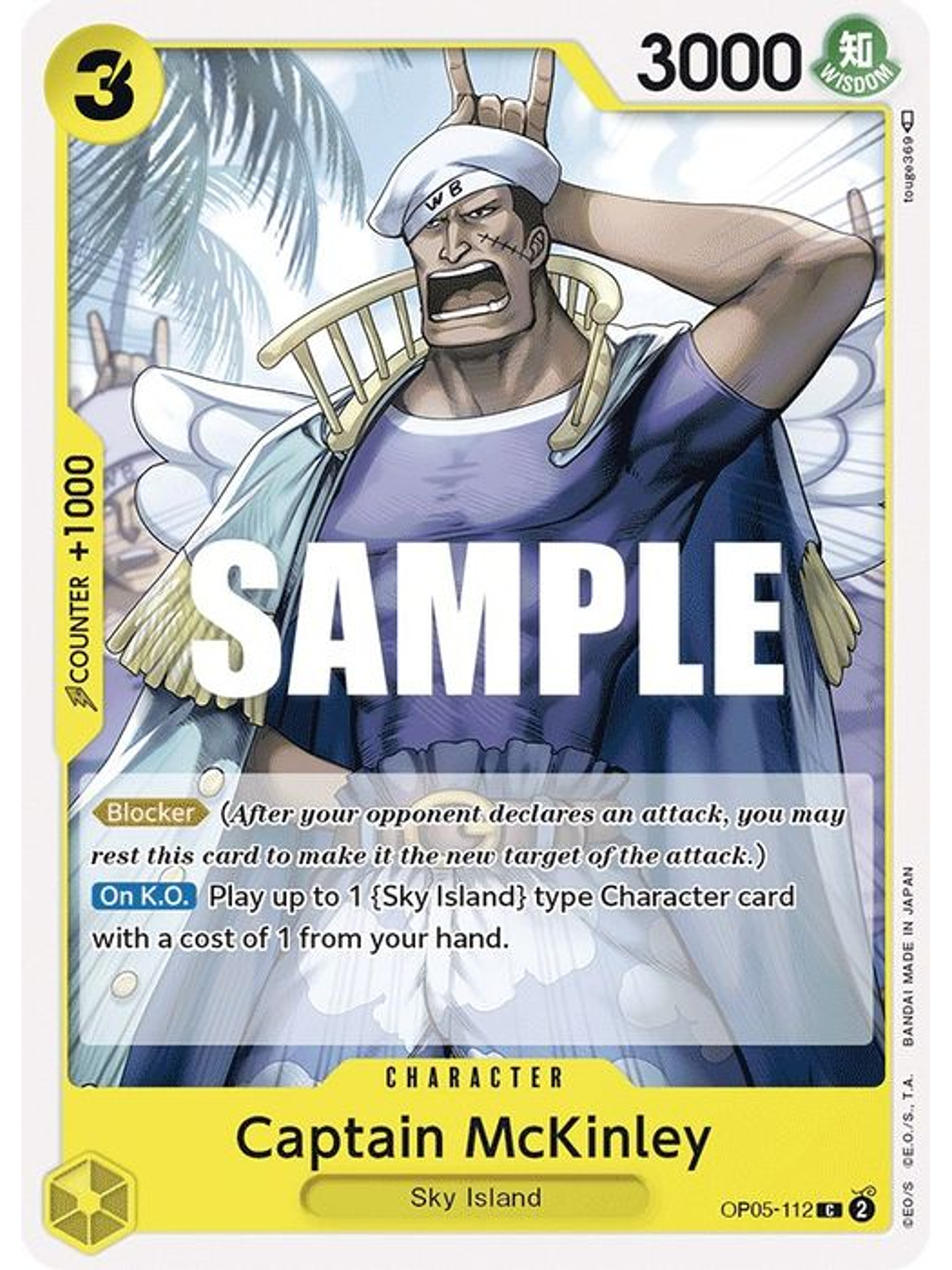 OP05-112 C Captain McKinley 1