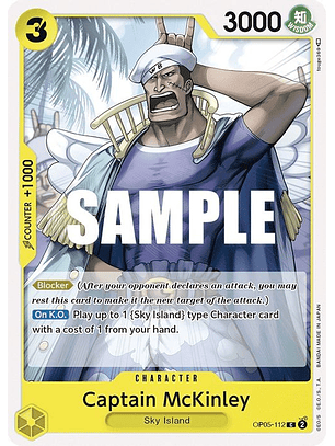 OP05-112 C Captain McKinley