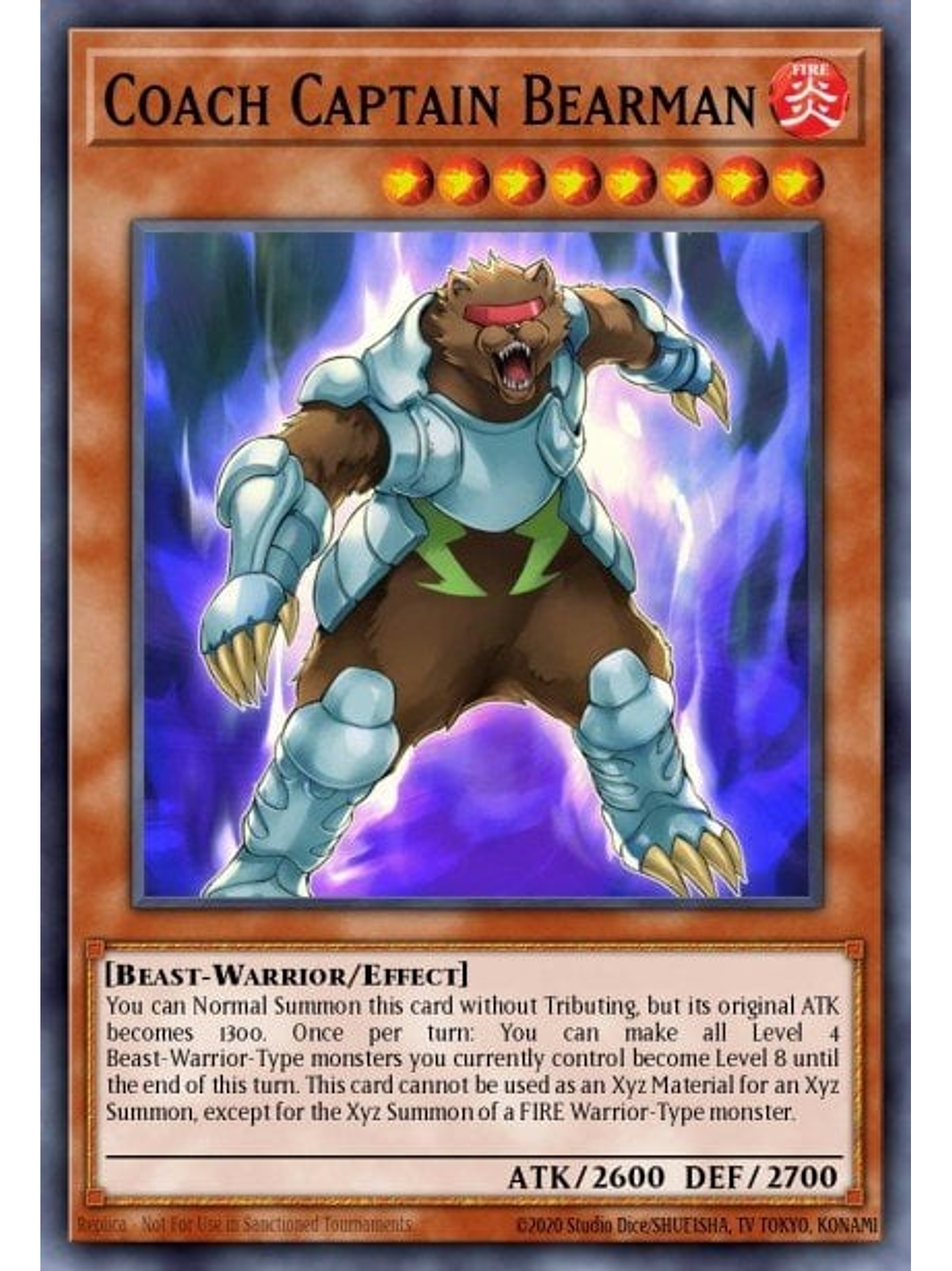 Coach Captain Bearman - SR14-EN010 - Common 1st Edition 1