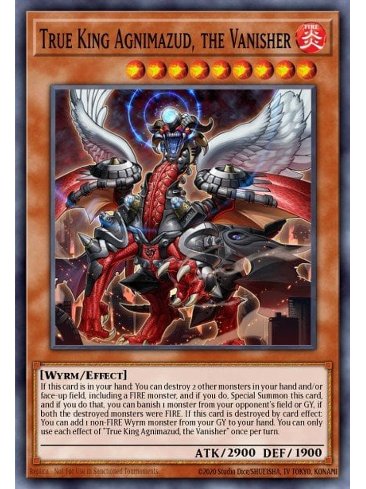 True King Agnimazud, the Vanisher - SR14-EN012 - Common 1st Edition 1