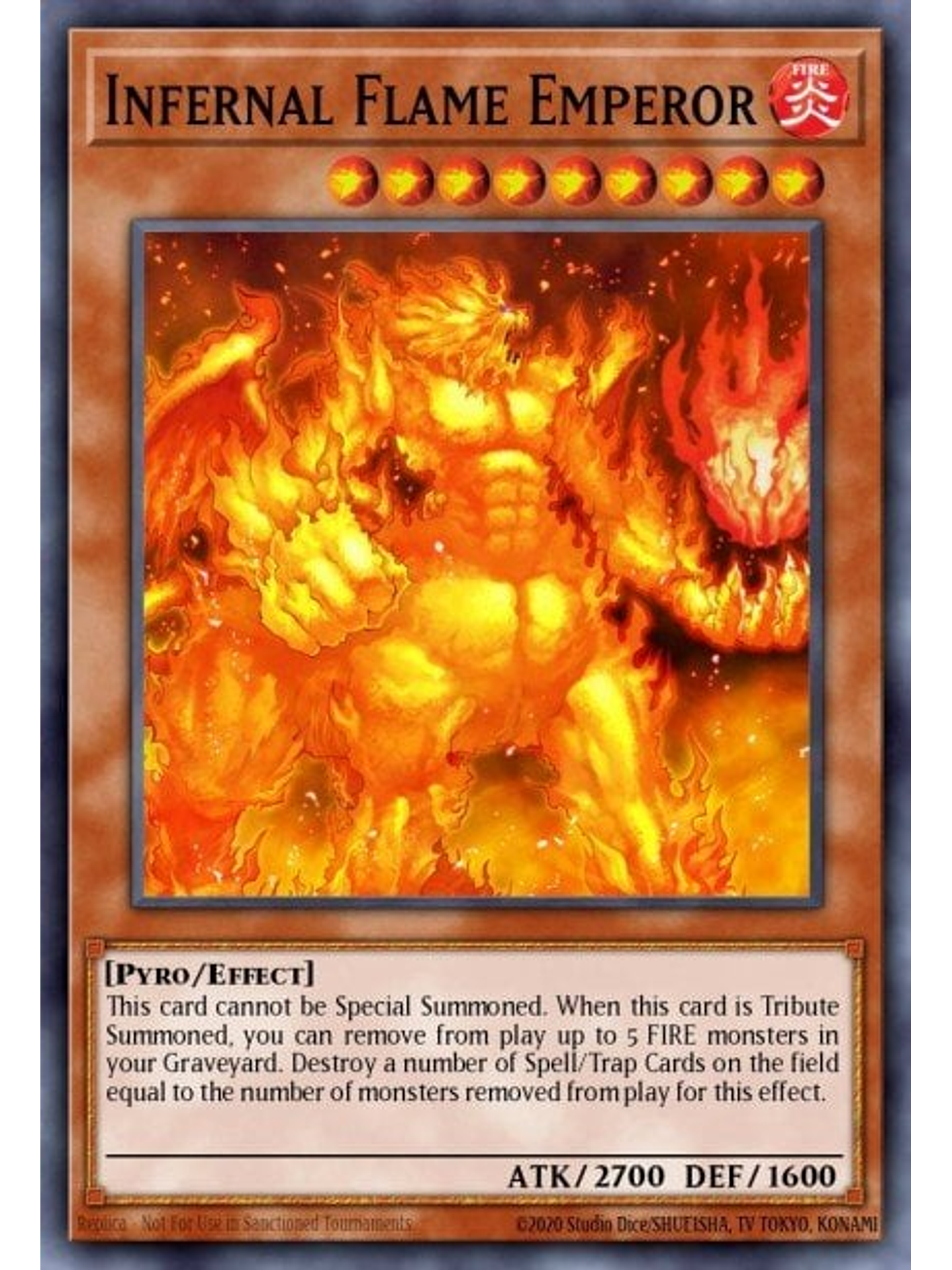Infernal Flame Emperor - SR14-EN013 - Common 1st Edition 1