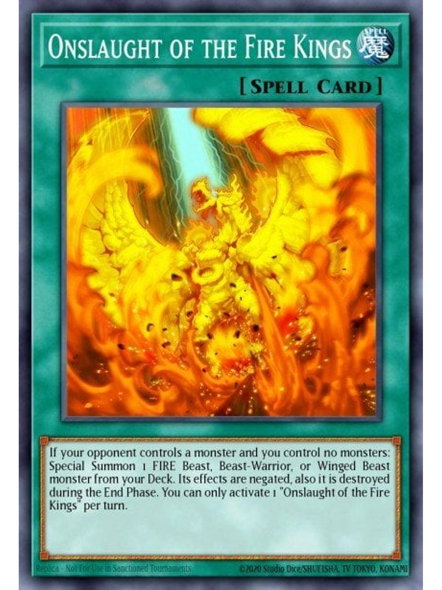 Onslaught of the Fire Kings - SR14-EN026 - Common 1st Edition 1