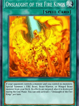 Onslaught of the Fire Kings - SR14-EN026 - Common 1st Edition