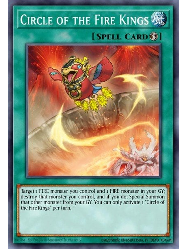 Circle of the Fire Kings - SR14-EN027 - Common 1st Edition 1