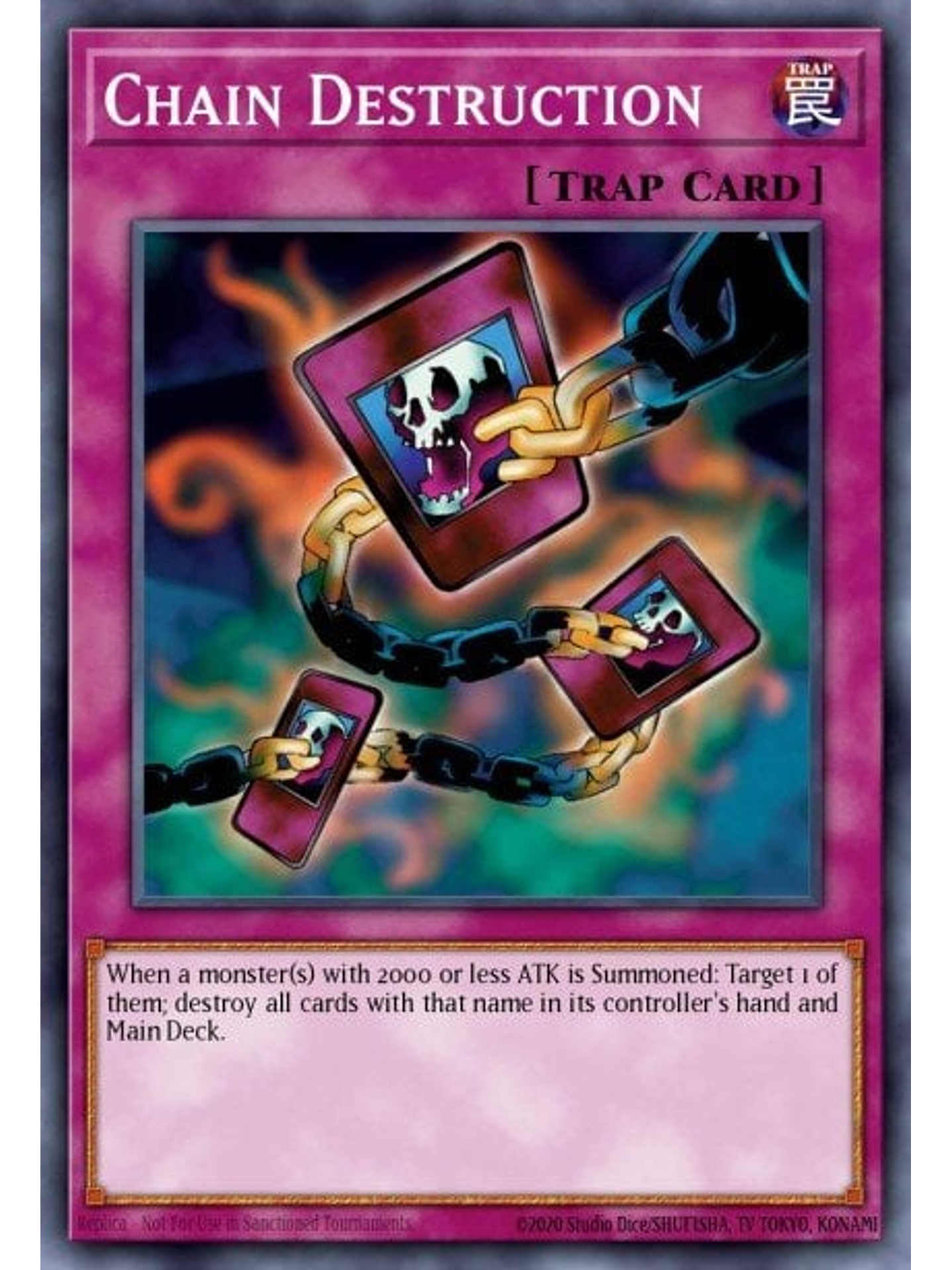 Chain Destruction - SR14-EN036 - Common 1st Edition 1