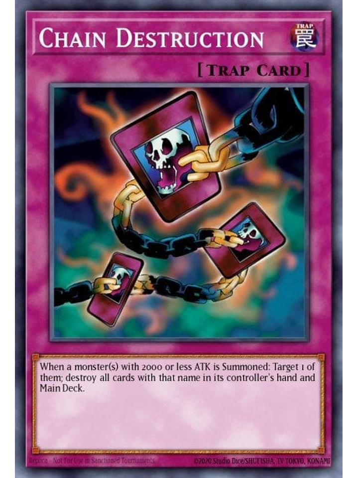 Chain Destruction - SR14-EN036 - Common 1st Edition 1