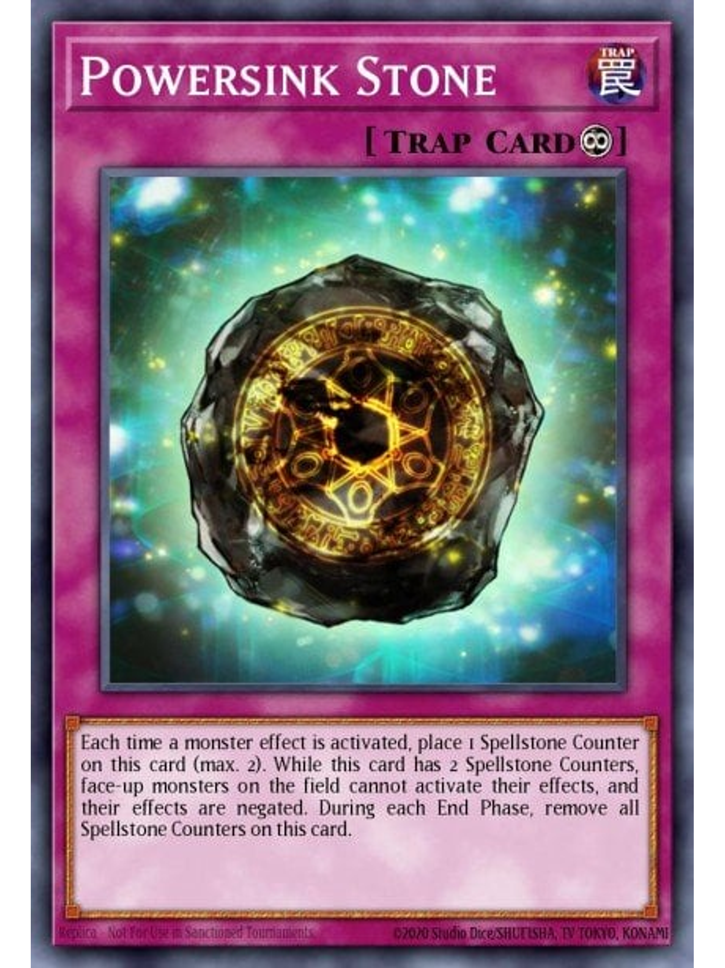 Powersink Stone - SR14-EN040 - Common 1st Edition 1