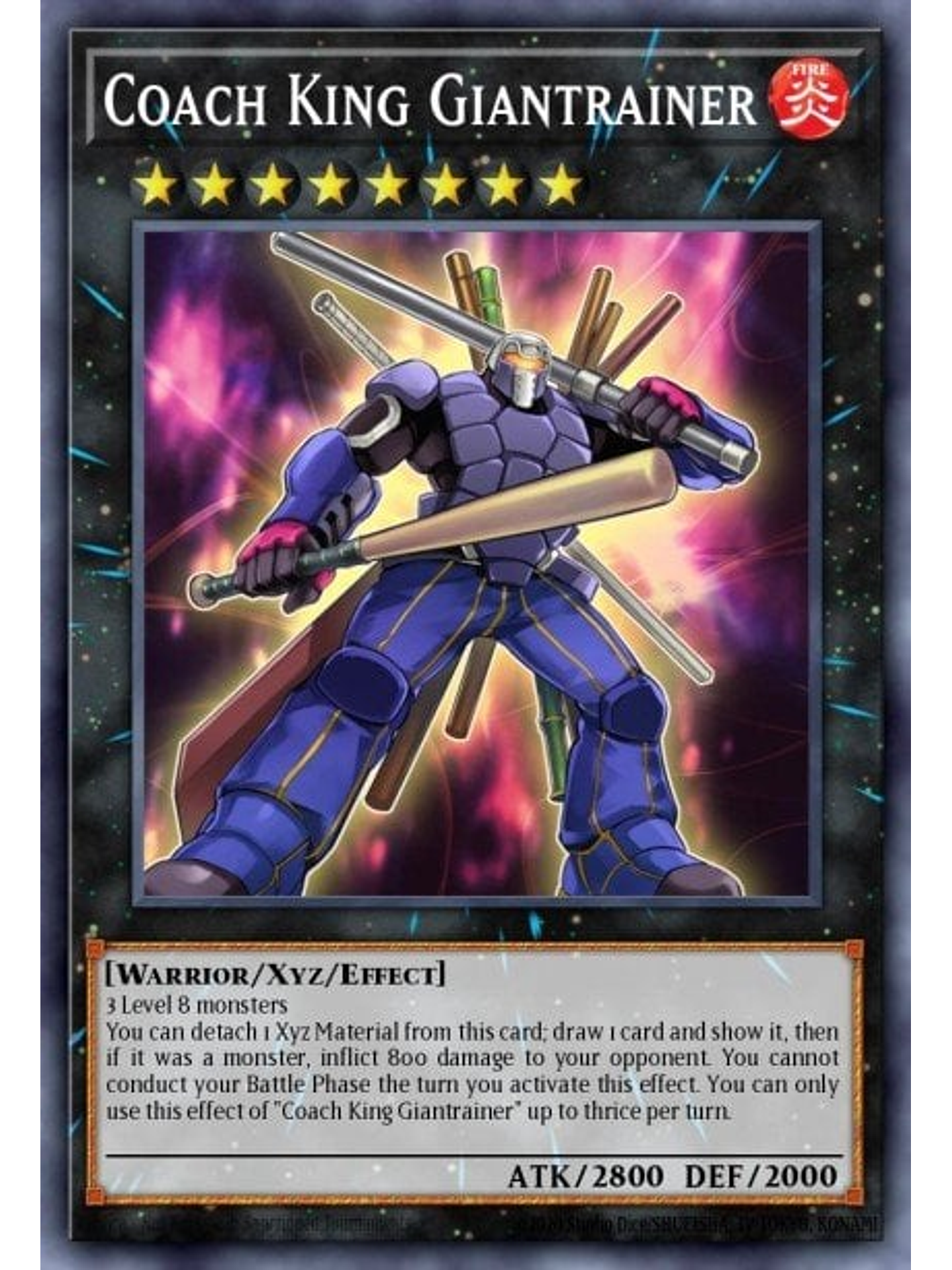 Coach King Giantrainer - SR14-EN041 - Common 1st Edition 1