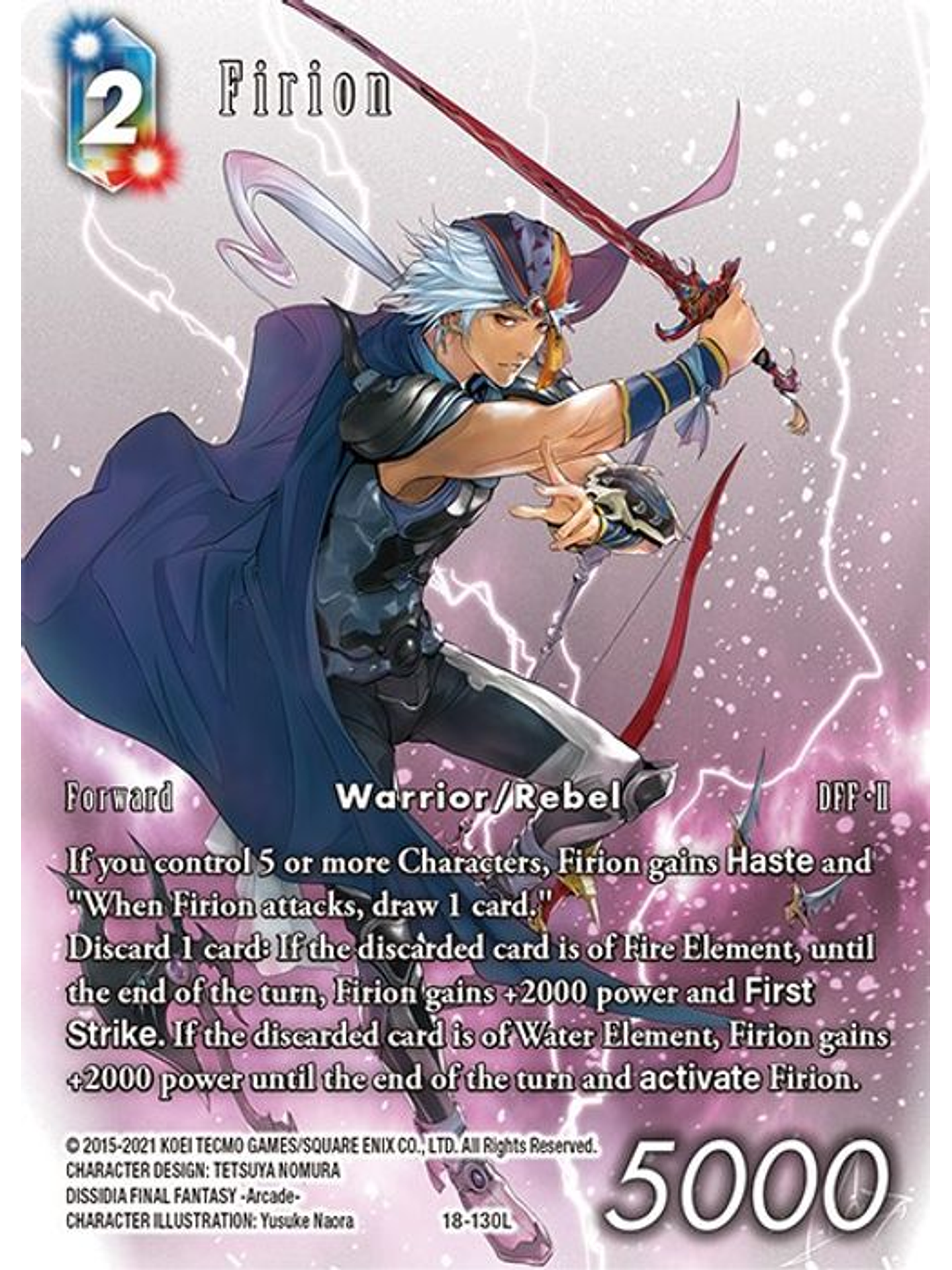(Alternative Art) Firion (NO FOIL) 1