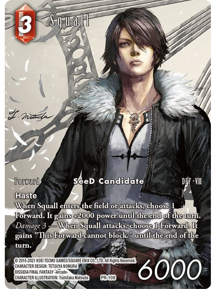 (Alternative Art) Squall (NO FOIL) 1