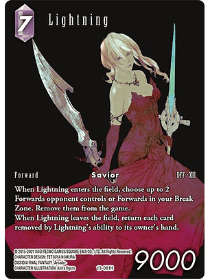 (Alternative Art) Lightning (NO FOIL)