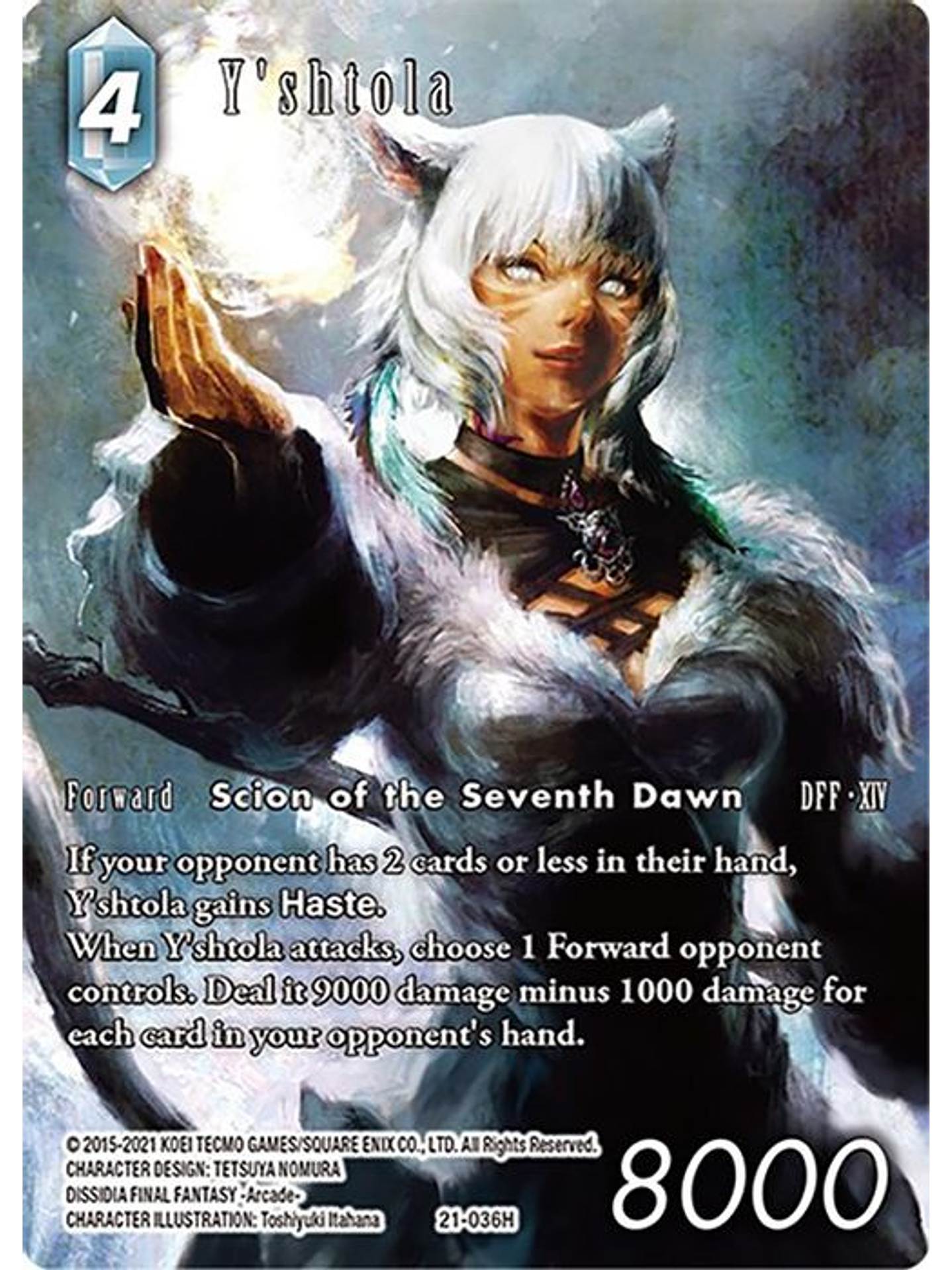 (Alternative Art) Y'shtola (NO FOIL) 1