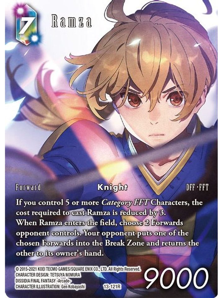 (Alternative Art) Ramza (NO FOIL) 1