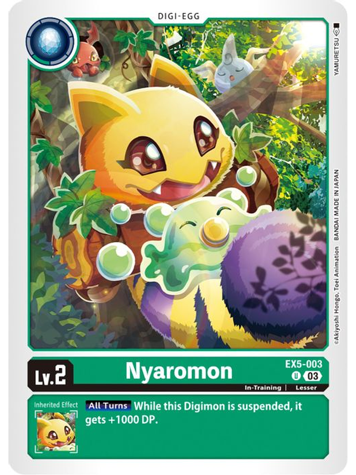 EX5-003 U Nyaromon 1