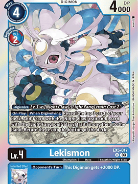 EX5-017 R Lekismon