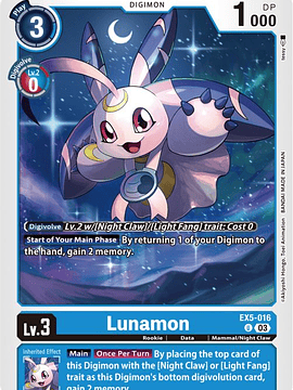 EX5-016 U Lunamon