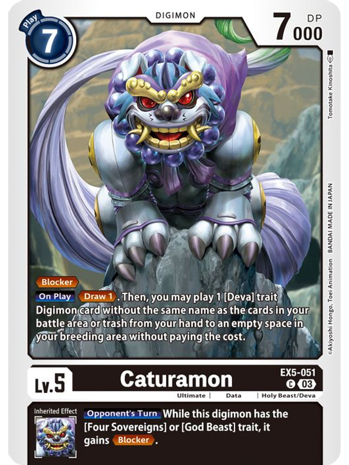 EX5-051 C Caturamon 1