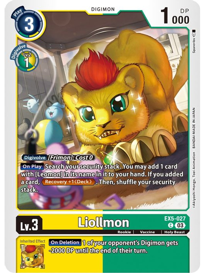 EX5-027 C Liollmon 1