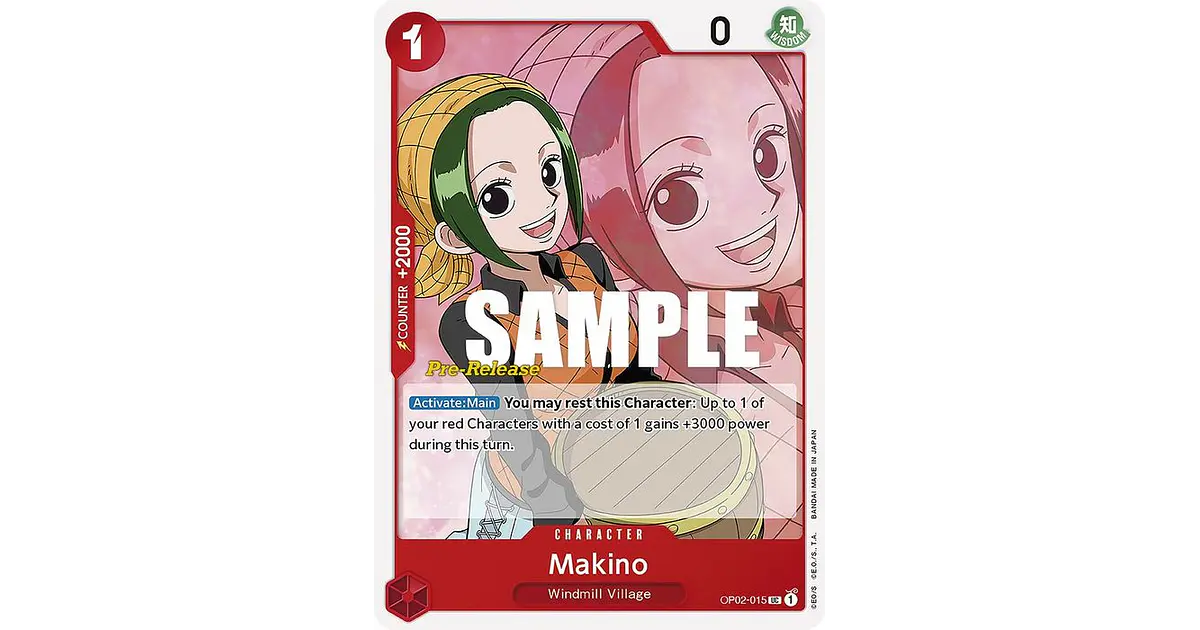 OP02-015 U Makino (PRE)