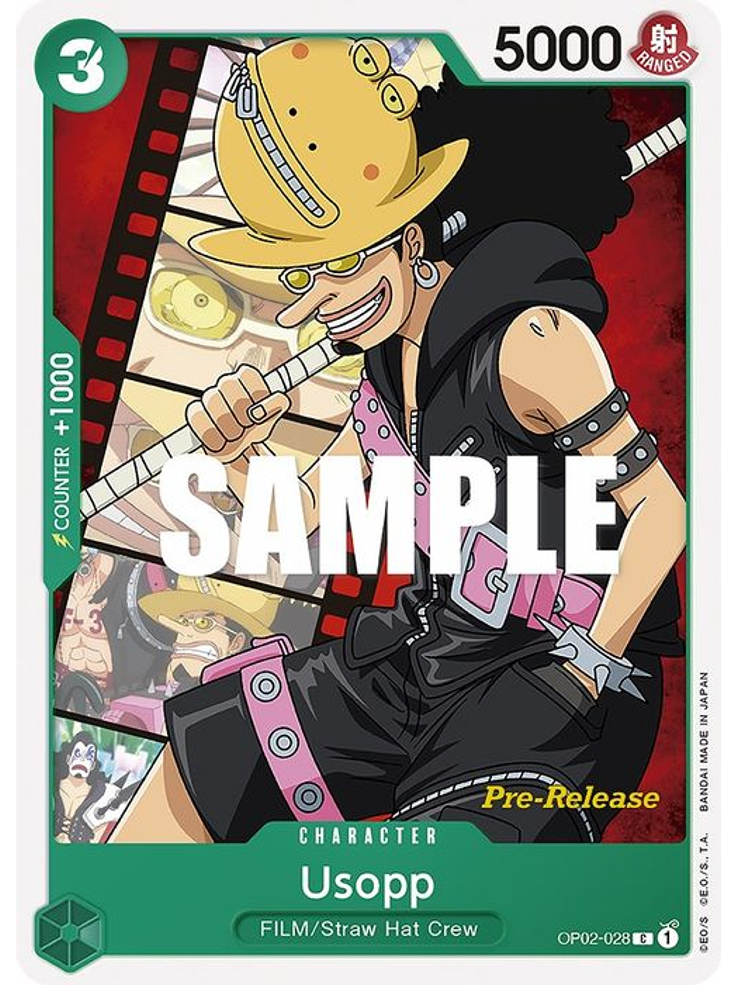 OP02-028 C Usopp (PRE) 1