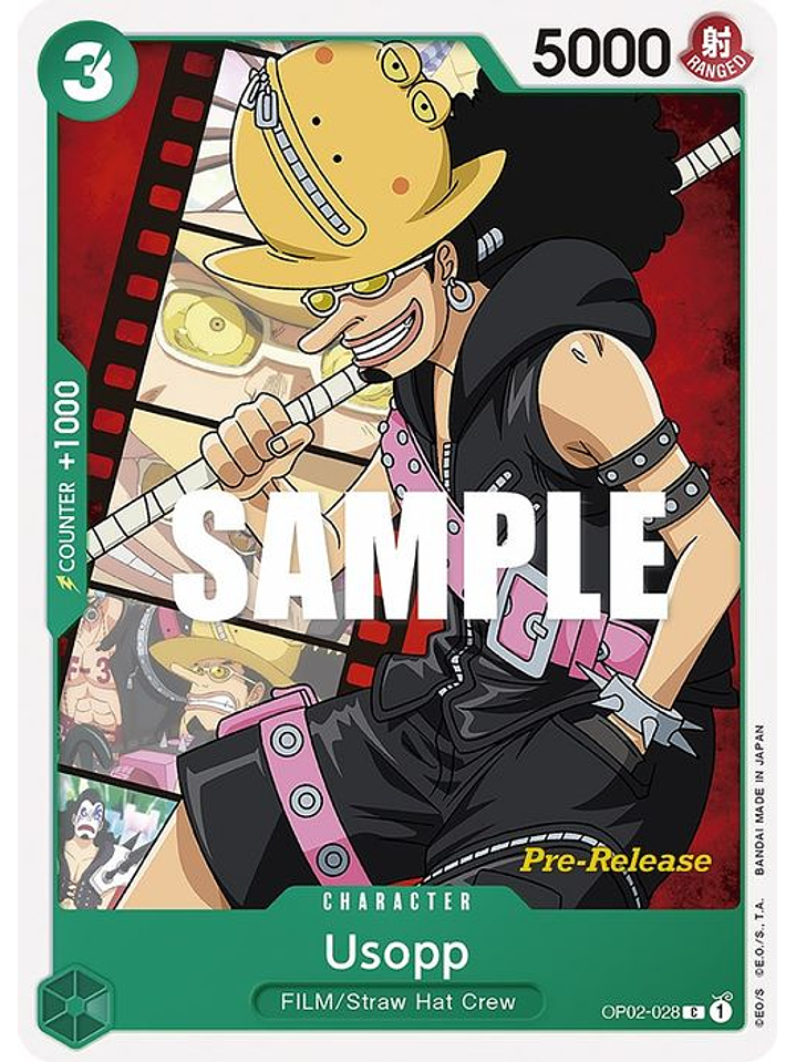 OP02-028 C Usopp (PRE) 1
