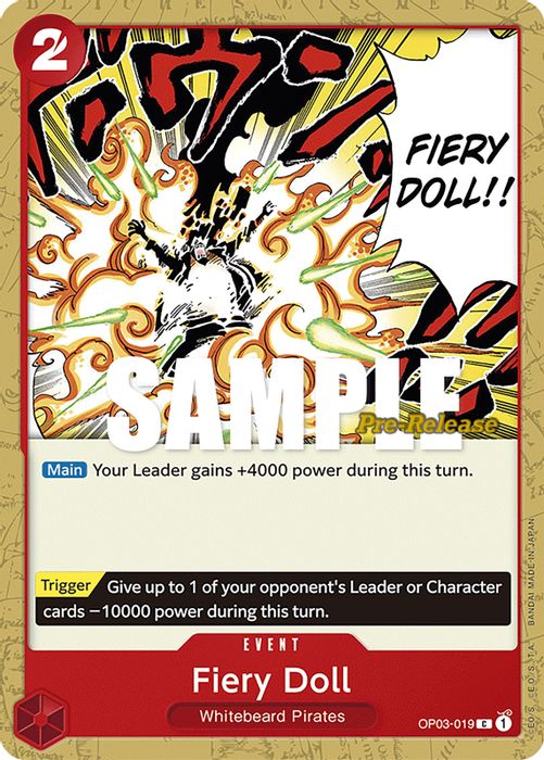 OP03-019 C Fiery Doll (PRE)