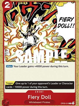 OP03-019 C Fiery Doll (PRE)
